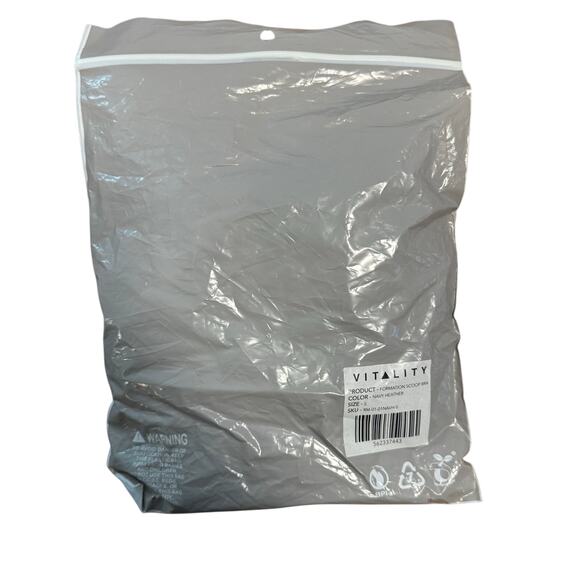 Balance Athletica - Vitality - Daydream Block Square Bra Navy Heather - Small - Picture 5 of 5